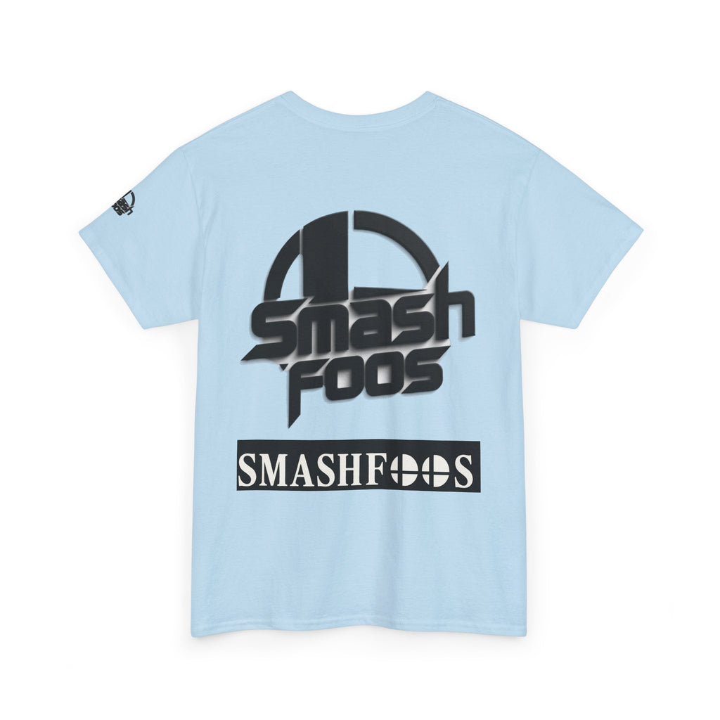 SmashFoos Logo T‑Shirt — Retro Gaming Smash Emblem Tee