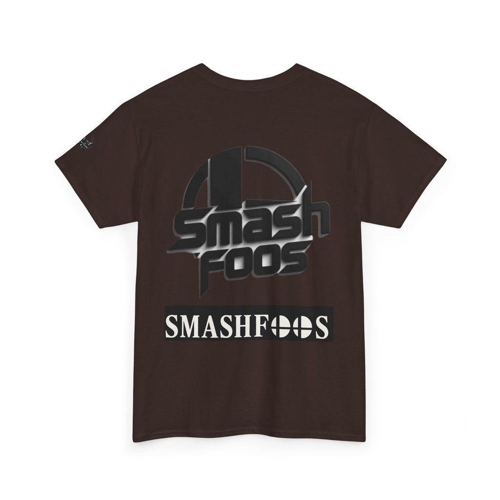 SmashFoos Logo T‑Shirt — Retro Gaming Smash Emblem Tee