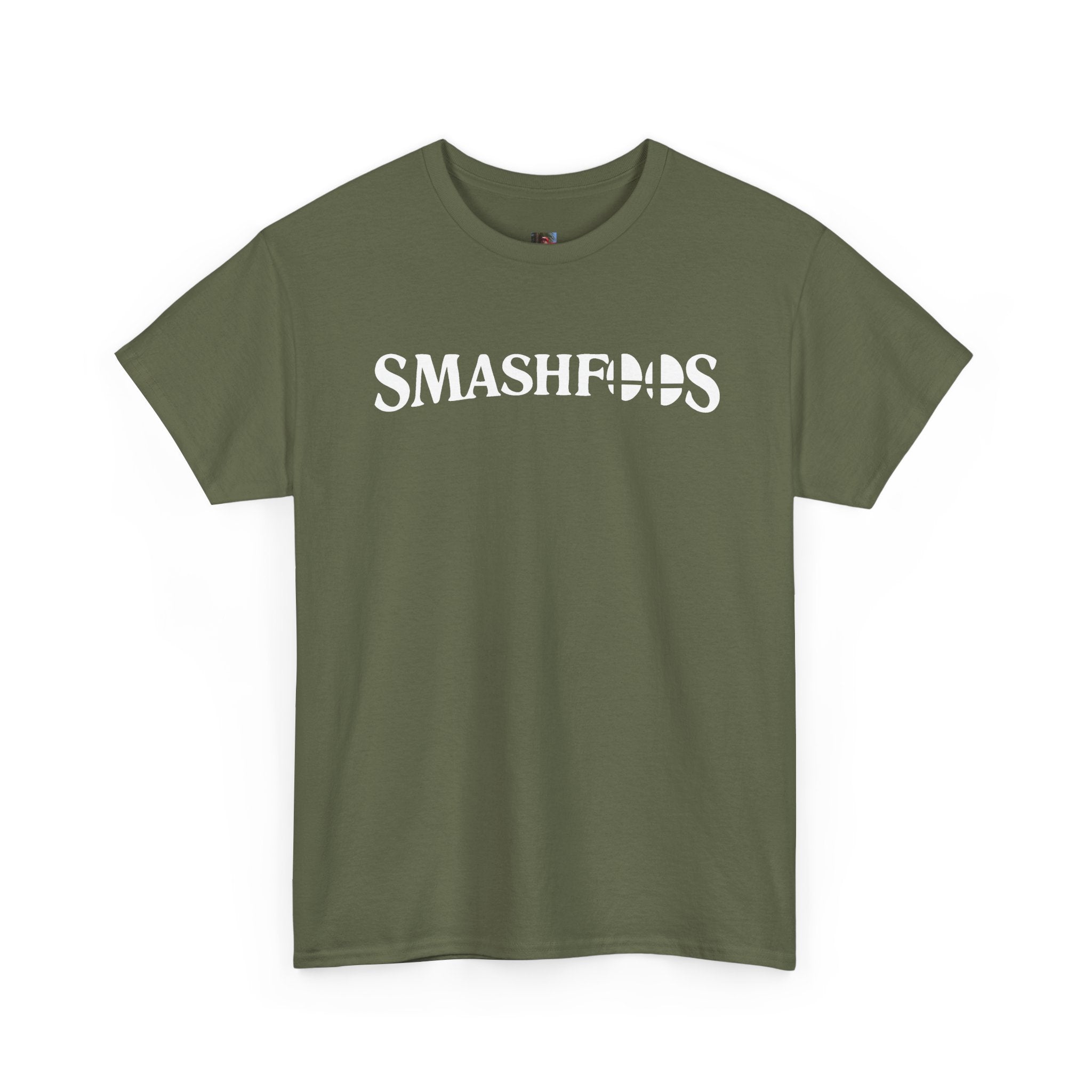 SmashFoos Logo T‑Shirt — Retro Gaming Smash Emblem Tee