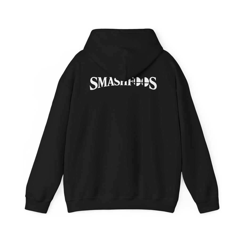 Smashtoos Logo Hoodie — Streetwear Graphic Pullover with Sleeve and Back Print