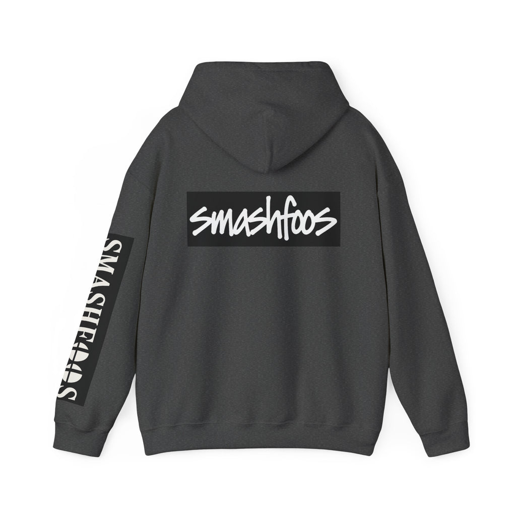 Smashtoos Logo Hoodie — Streetwear Graphic Pullover with Sleeve and Back Print