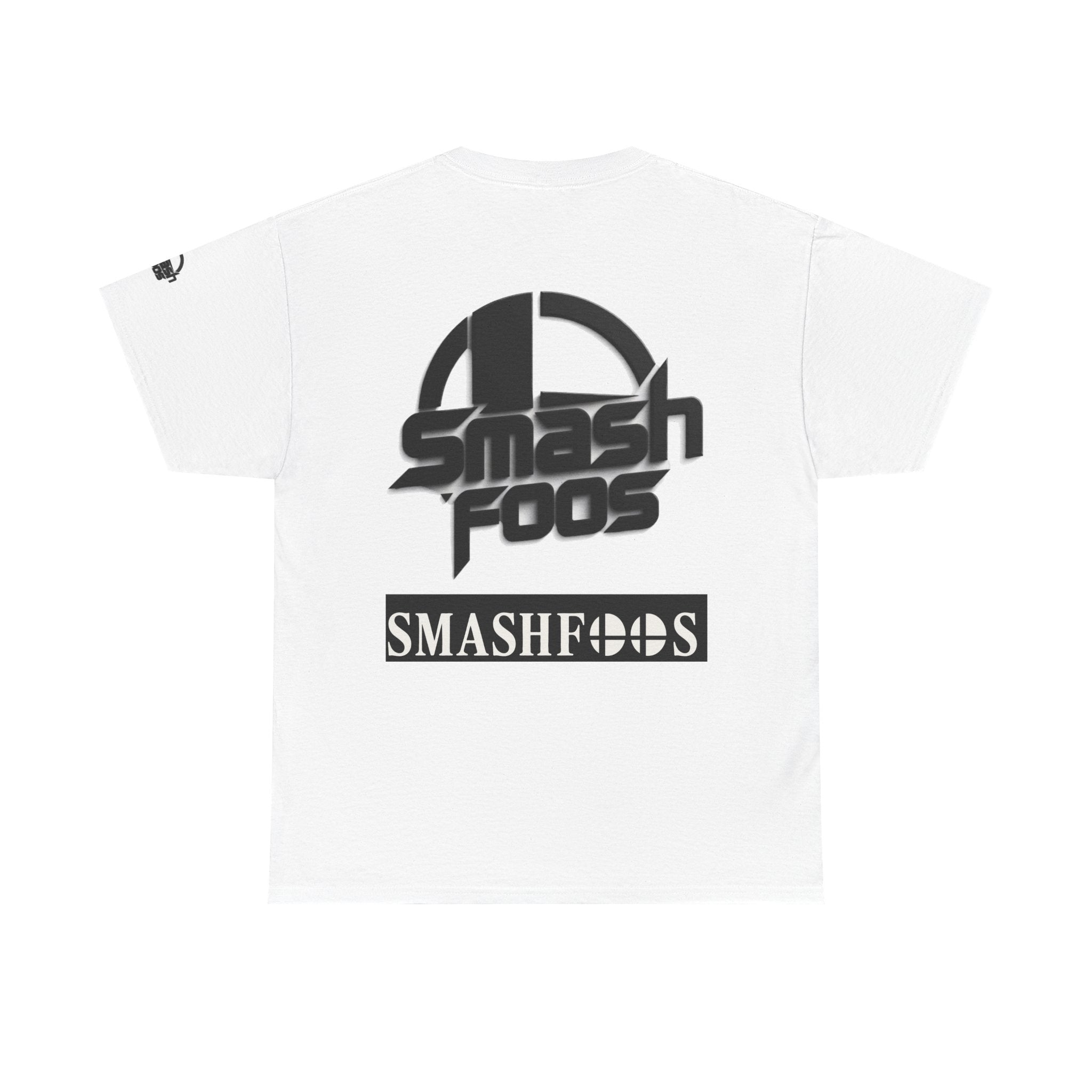 SmashFoos Logo T‑Shirt — Retro Gaming Smash Emblem Tee