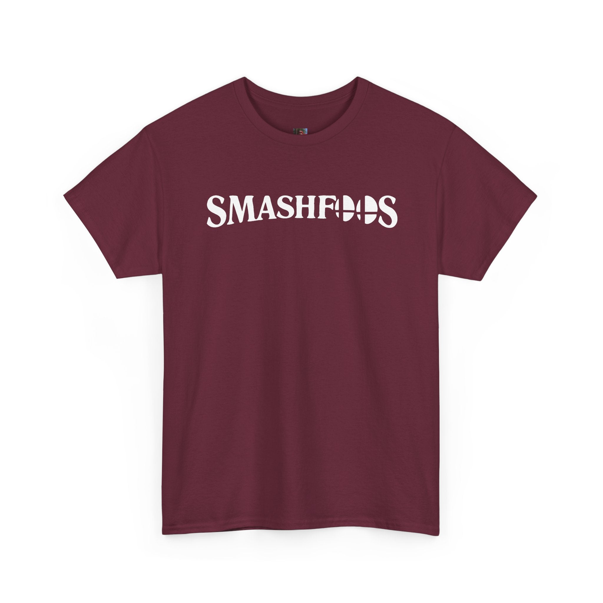 SmashFoos Logo T‑Shirt — Retro Gaming Smash Emblem Tee